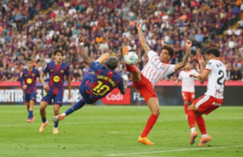 Gol Injury Time Bawa Barcelona Hantam Girona!
