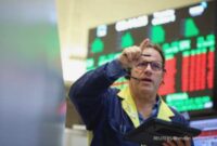 Kinerja Buruk Tesla dan IBM Menekan Bursa Wall Street