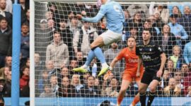 Haaland Menggila! Man City Bantai Everton di Liga Inggris