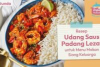 Udang Saus Padang: Resep Praktis, Makan Siang Keluarga Jadi Istimewa!