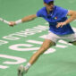 Jannik Sinner Piala Davis 2024, di Malaga, Spanyol November lalu. Foto: Reuters