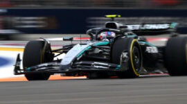Russell. Foto oleh Mercedes F1