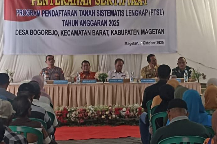 TNI di Magetan Pastikan Sertifikat PTSL Tersalurkan Tepat ke Warga