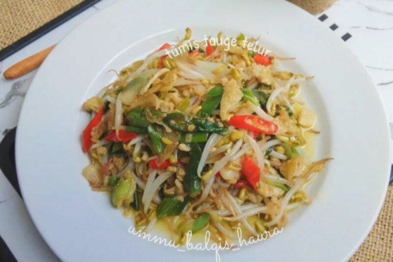 Tumis Tauge Telur: Resep Praktis, Kaya Protein, Tinggi Serat!