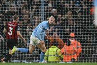 Haaland Menggila! Rayan Cherki Kirim Man City Libas Bournemouth